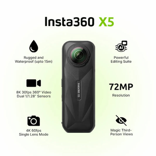 VAC Insta360 x5 ( LIMITED STOCK )